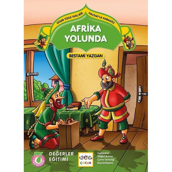 Afrika Yolunda-Güler Yüzle Tatlı Söz Hacivat'la Karagöz | Nar Çocuk (İnce Kapak)