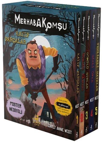 Merhaba Komşu Seti - 5 Kitap Takım - Kutulu | Olimpos Çocuk (İnce Kapak)  - Resim 1