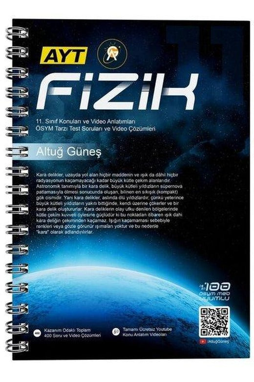 AYT Fizik 1. Kitap | KR Akademi (İnce Kapak)