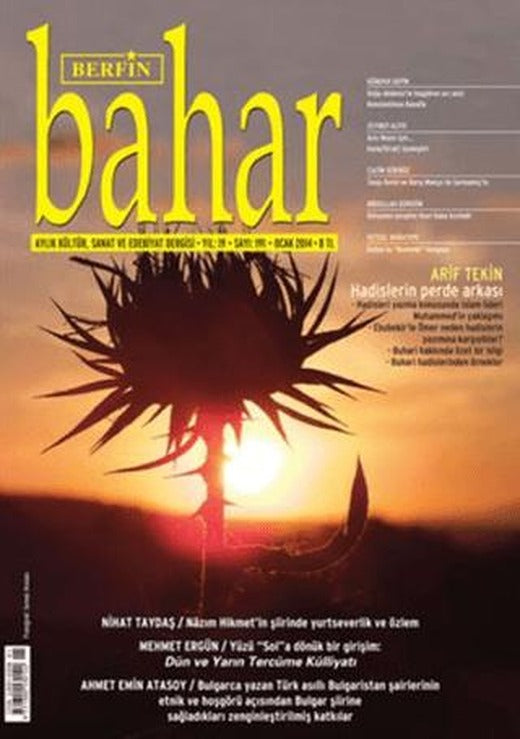 Berfin Bahar Aylık Kültür, Sanat ve Edebiyat Dergisi Sayı: 191 | Berfin Bahar Dergisi (Ciltsiz)