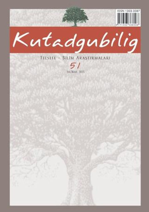Kutadgubilig: Felsefe-Bilim Araştırmaları Dergisi Sayı: 51 Temmuz 2025 | Dergah Yayınları (Ciltsiz)