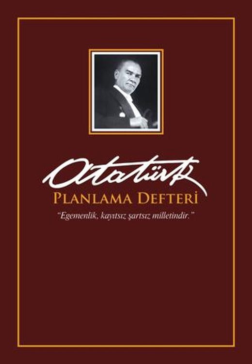 Gazi Paşa Bordo Planlama Defteri | Mor Kelebek