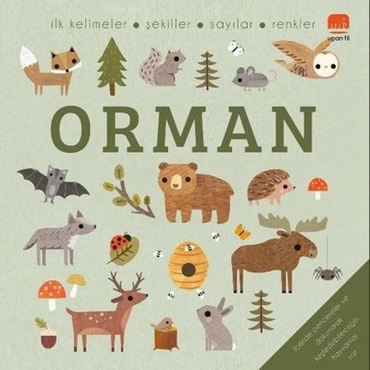 Orman - Say Bul Eğlen | Uçan Fil (Ciltli)