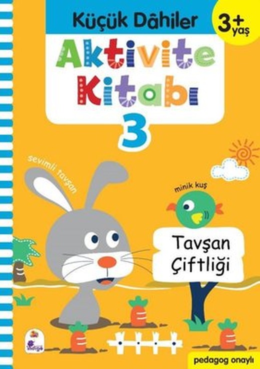 Aktivite Kitabı 3 - Küçük Dahiler 3+Yaş | İndigo Çocuk