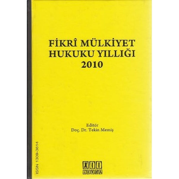 Fikri Mülkiyet Hukuku Yıllığı 2010 | On İki Levha Yayınları (Ciltli)