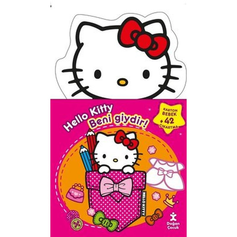 Hello Kitty - Beni Giydir! Çıkartmalı Etkinlik Kitabı | Doğan Çocuk