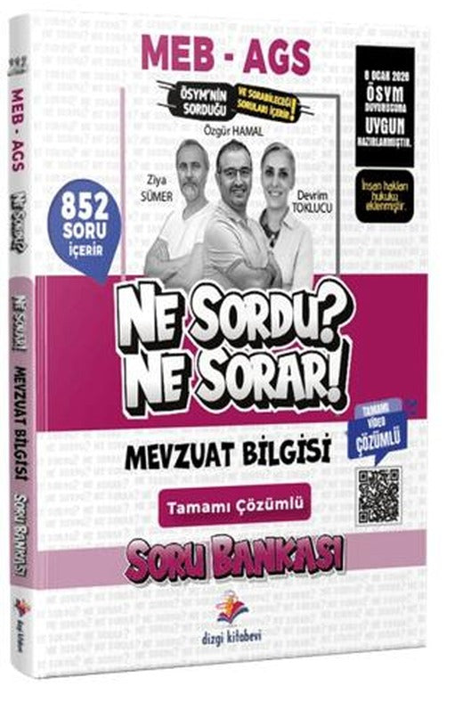 2026 MEB AGS Mevzuat Bilgisi Ne Sordu Ne Sorar Tamamı Video Çözümlü Soru Bankası