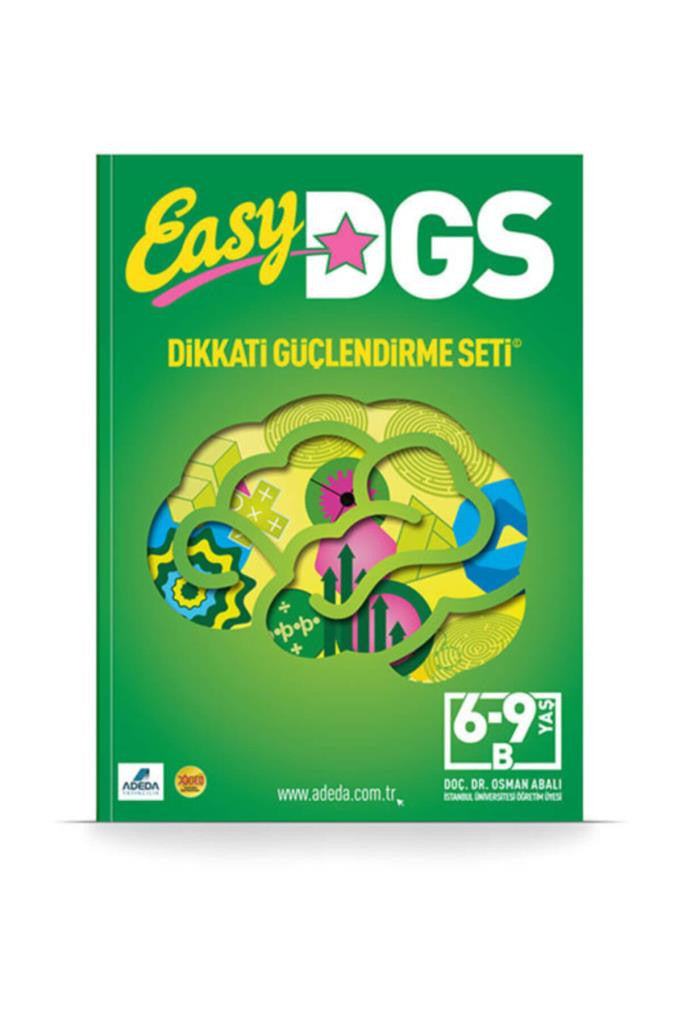 Easy Dikkati Güçlendirme Seti 6-9 Yaş B kitap kapağı