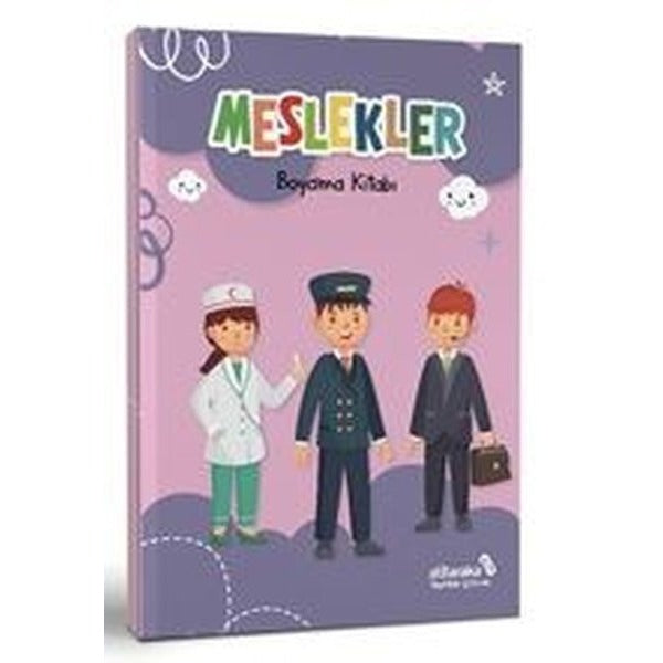 Meslekler - Boyama Kitabı | alBaraka Yayınları (İnce Kapak)