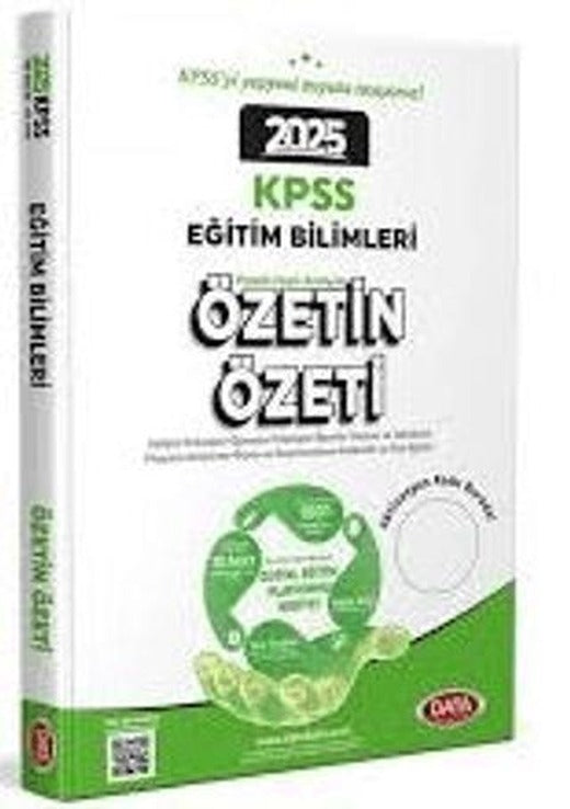 2025 MEB-AGS Eğitim Bilimleri Özetin Özeti Tek Kitap | Data Yayınları (Ciltsiz)