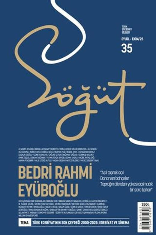 Söğüt - Türk Edebiyatı Dergisi Sayı 35 / Eylül – Ekim 2025 | Söğüt Dergisi Yayınları (Ciltsiz)