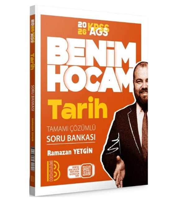 2026 KPSS AGS Tarih Tamamı Çözümlü Soru Bankası | Benim Hocam Yayınları (İnce Kapak)