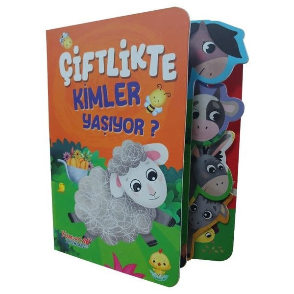 Çiftlikte Kimler Yaşıyor? | Yumurcak Yayınları (İnce Kapak)