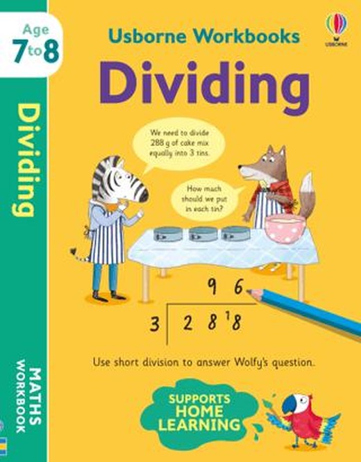 Usborne Workbooks Dividing 7-8 | Usborne (Ciltsiz)