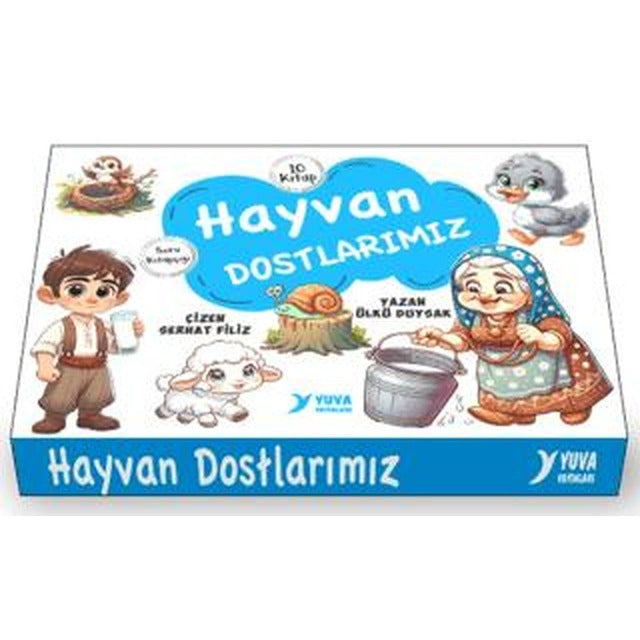 Hayvan Dostlarımız (10 Kitap) | Yuva Yayınları (Ciltsiz)