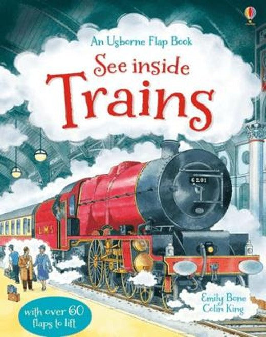 See Inside Trains | Usborne (Ciltsiz)