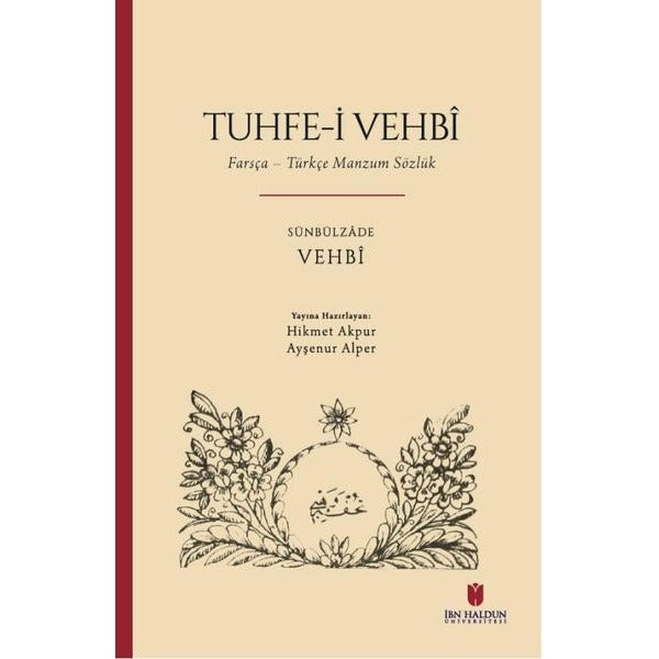 Tuhfe-i Vehbi: Farsça – Türkçe Manzum Sözlük