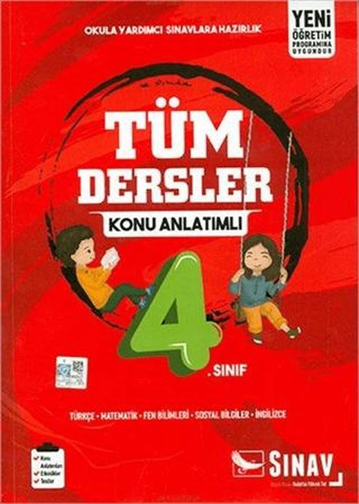 4. Sınıf Tüm Dersler Konu Anlatımlı | Sınav Yayınları (Ciltsiz)