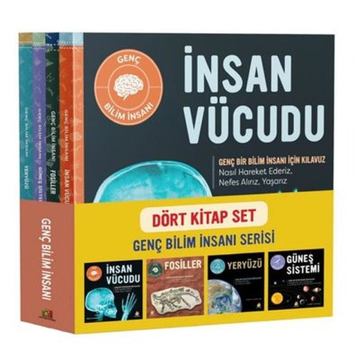 Genç Bilim İnsanı Serisi Seti - 4 Kitap Takım | Orman Kitap (İnce Kapak)