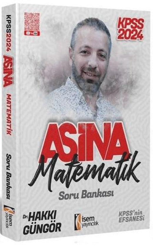 2024 KPSS Aşina Matematik Soru Bankası | İSEM Yayıncılık (Ciltsiz)