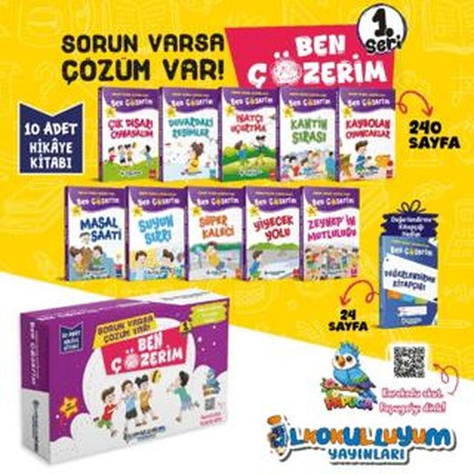 Ben Çözerim Hikaye Kitabı Seti 1. Seri | İlkokulluyum (Ciltsiz)