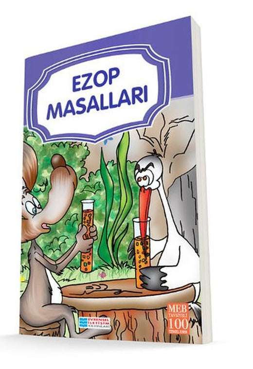 Ezop Masalları | Evrensel İletişim Yayınları - Çocuk Kitapları Dizisi (İnce Kapak)