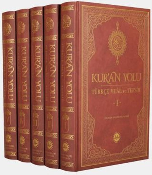 Kur'an Yolu Türkçe Meal ve Tefsir (5 Cilt Takım)