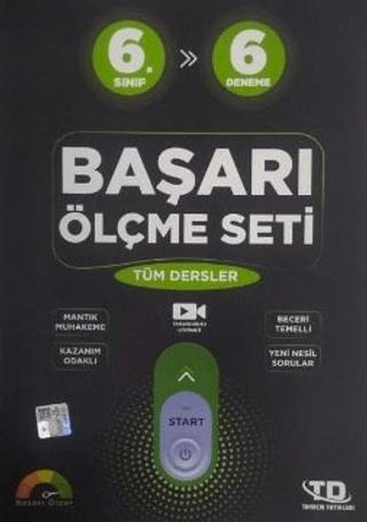 6. Sınıf Tüm Dersler Başarı Ölçme Seti 6 Deneme Sınavı