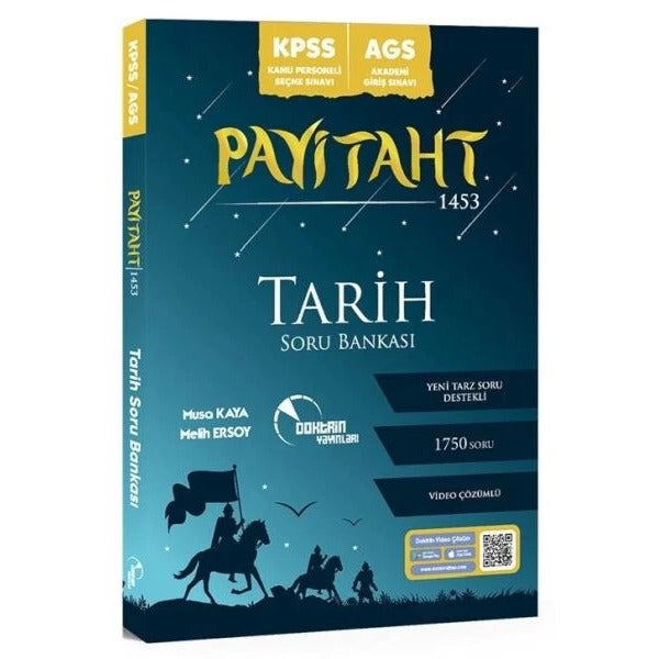 KPSS MEB-AGS Tarih Payitaht 1453 Soru Bankası