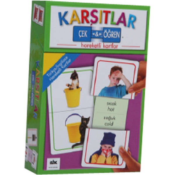 Karşıtlar Çek - Öğren | Abc Yayınevi (Ciltli)