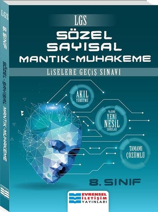 8. Sınıf LGS Sözel Sayısal Mantık Muhakeme Soru Bankası | Evrensel İletişim Yayınları (İnce Kapak)