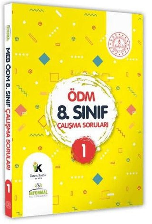 8. Sınıf LGS MEB Çalışma Soruları Soru Bankası ÖDM Çalışma Kitabı 1