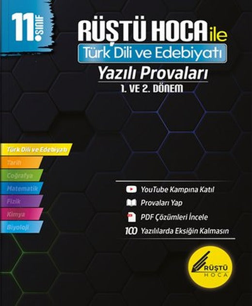 11. Sınıf Türk Dili ve Edebiyatı Yazılı Provaları | Tonguç Akademi (İnce Kapak)