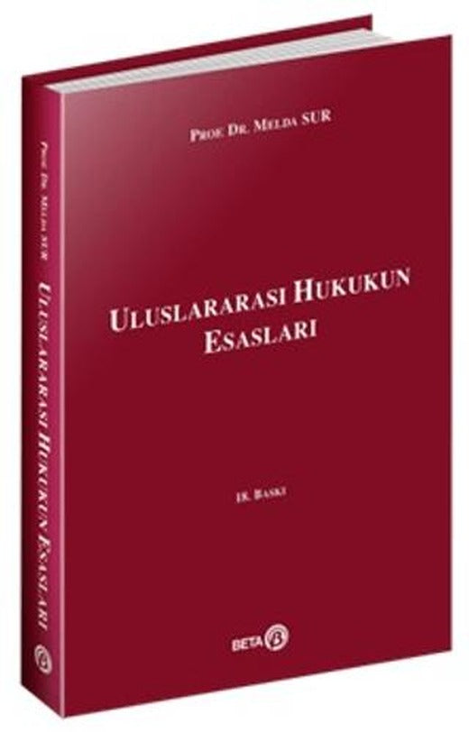 Uluslararası Hukukun Esasları | Beta Yayınevi (Ciltsiz)