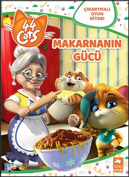 Makarnanın Gücü-Çıkartmalı Oyun Kitabı | Eksik Parça