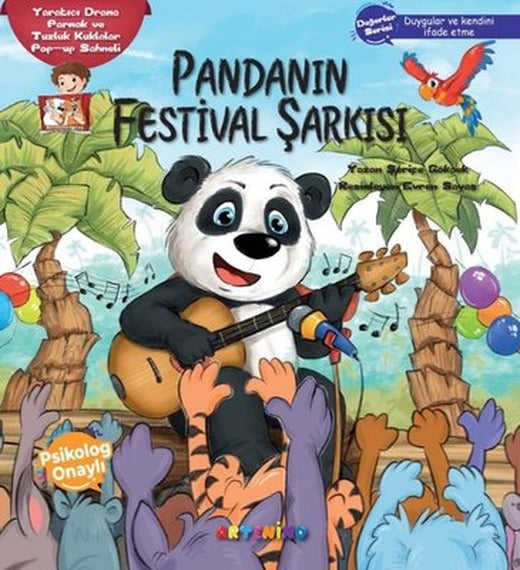 Pandanın Festival Şarkısı - Değerler Serisi - Duygular ve Kendini İfade Etme | Artenino Yayıncılık