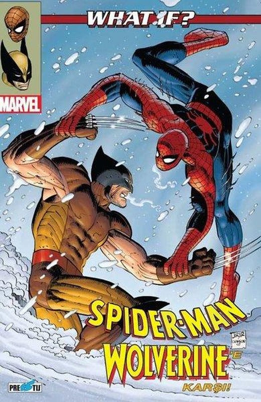 What İf ? Spider-Man Wolverine'e Karşı | Presstij Kitap (İnce Kapak)