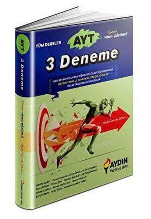 AYT 3 Fasikül Deneme | Aydın Yayınları-Eğitim (İnce Kapak)