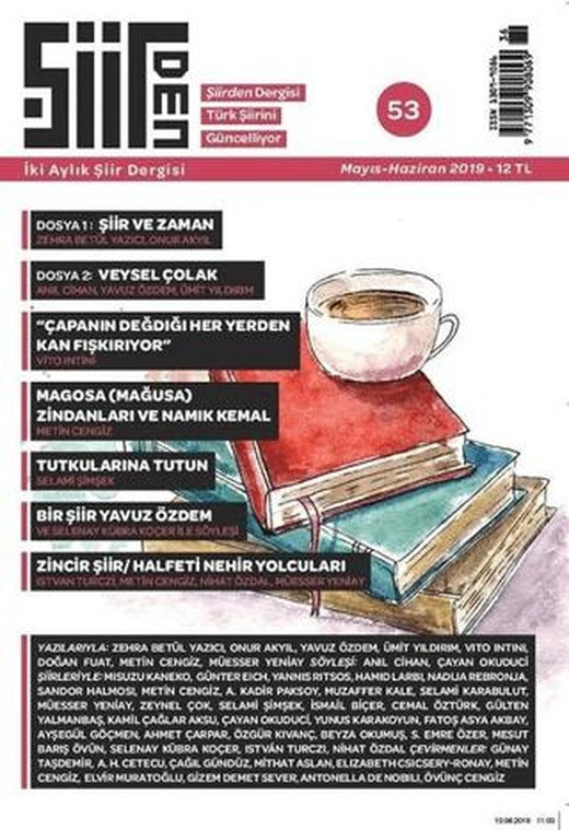 Şiirden İki Aylık Şiir Dergisi Sayı: 53 Mayıs - Haziran 2019 | Şiirden Yayıncılık (Ciltsiz)