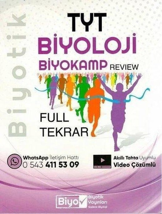 TYT Biyoloji Full Tekrar Biyokamp Review | Biyotik Yayınları (İnce Kapak)