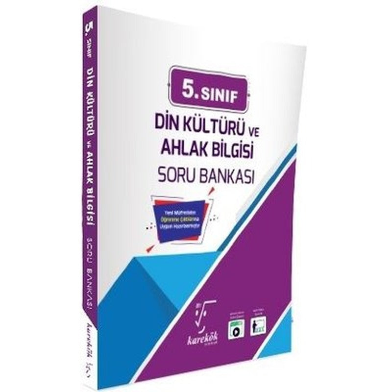 5. Sınıf Din Kültürü ve Ahlak Bilgisi Soru Bankası | Karekök Eğitim Yayın (İnce Kapak)