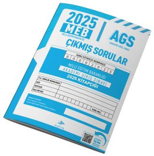 MEB-AGS 2025 Sınavı Tüm Dersler Çıkmış Sorular Çözümlü | Dizgi Kitap (Ciltsiz)