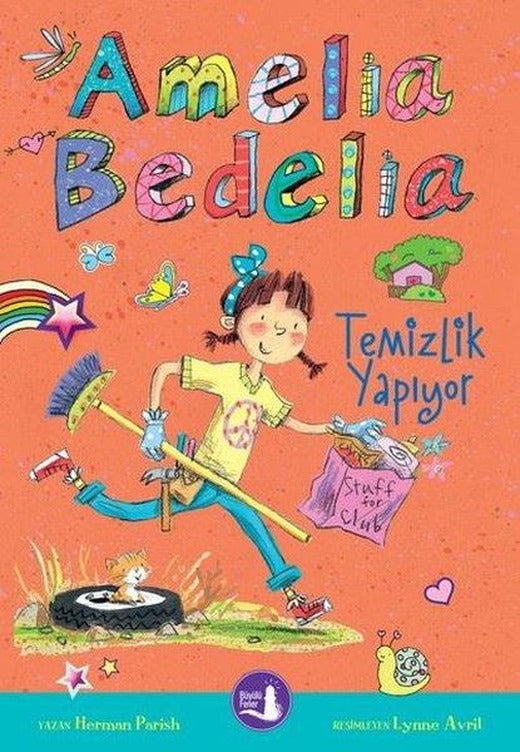 Amelia Bedelia - Temizlik Yapıyor | Büyülü Fener (İnce Kapak)