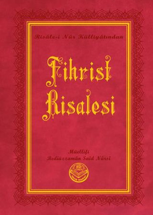 Fihrist Risalesi (Büyük Boy)