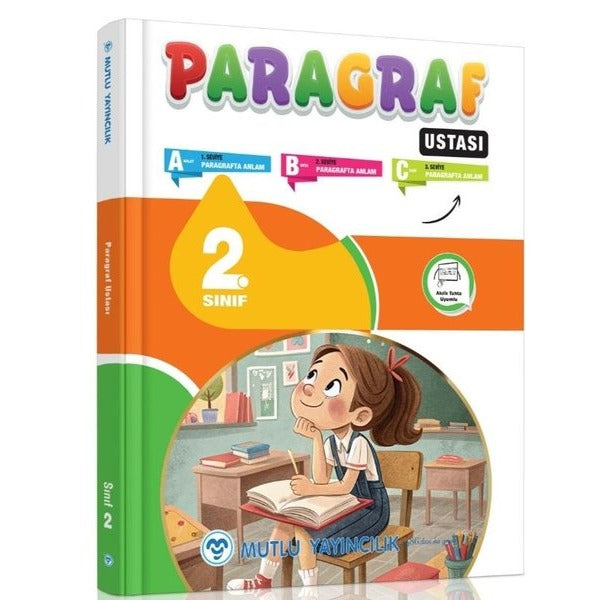 2. Sınıf Paragraf Ustası | Mutlu Yayıncılık (İnce Kapak)