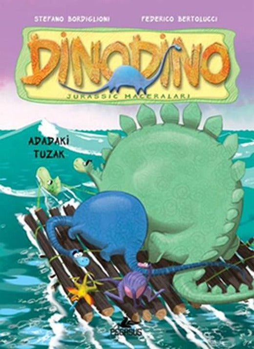 Dinodino 3 - Adadaki Tuzak | Pegasus (İnce Kapak)