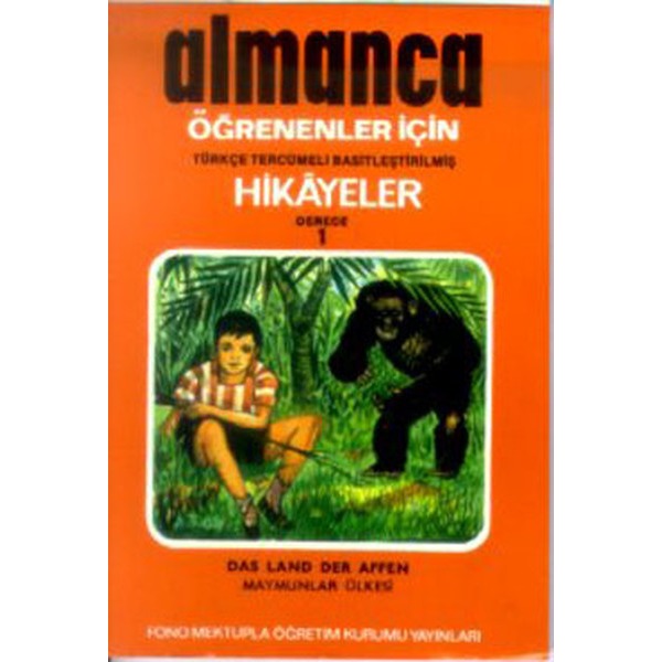 Maymunlar Ülkesi - Alman/Türkçe Hikaye- Derece 1-C | Fono Yayınları (Cep Boy)