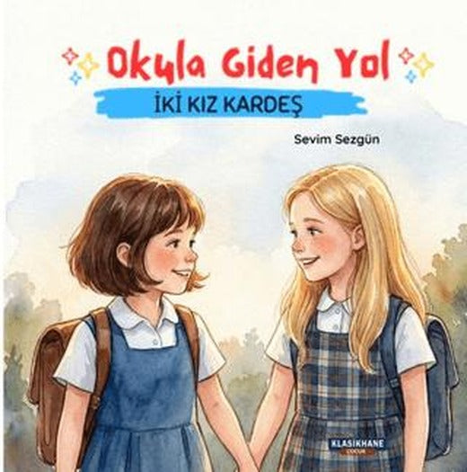 Okula Giden Yol: İki Kız Kardeş | Klasikhane Çocuk (Ciltsiz)