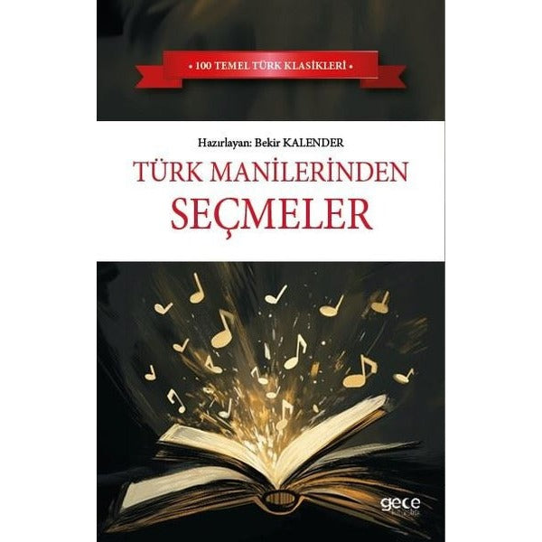 Türk Manilerinden Seçmeler | Gece Kitaplığı (İnce Kapak)