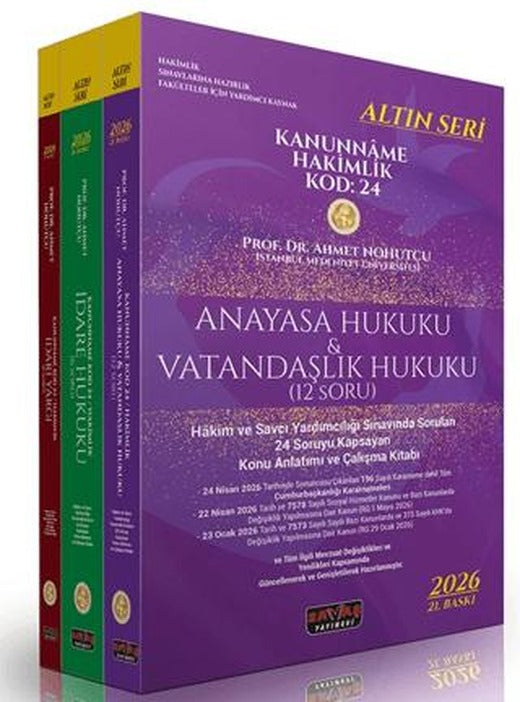 2026 Kanunname Hakimlik Kod:24 Konu Anlatımı